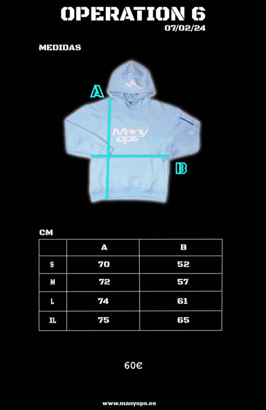 BABY BLUE HOODIE