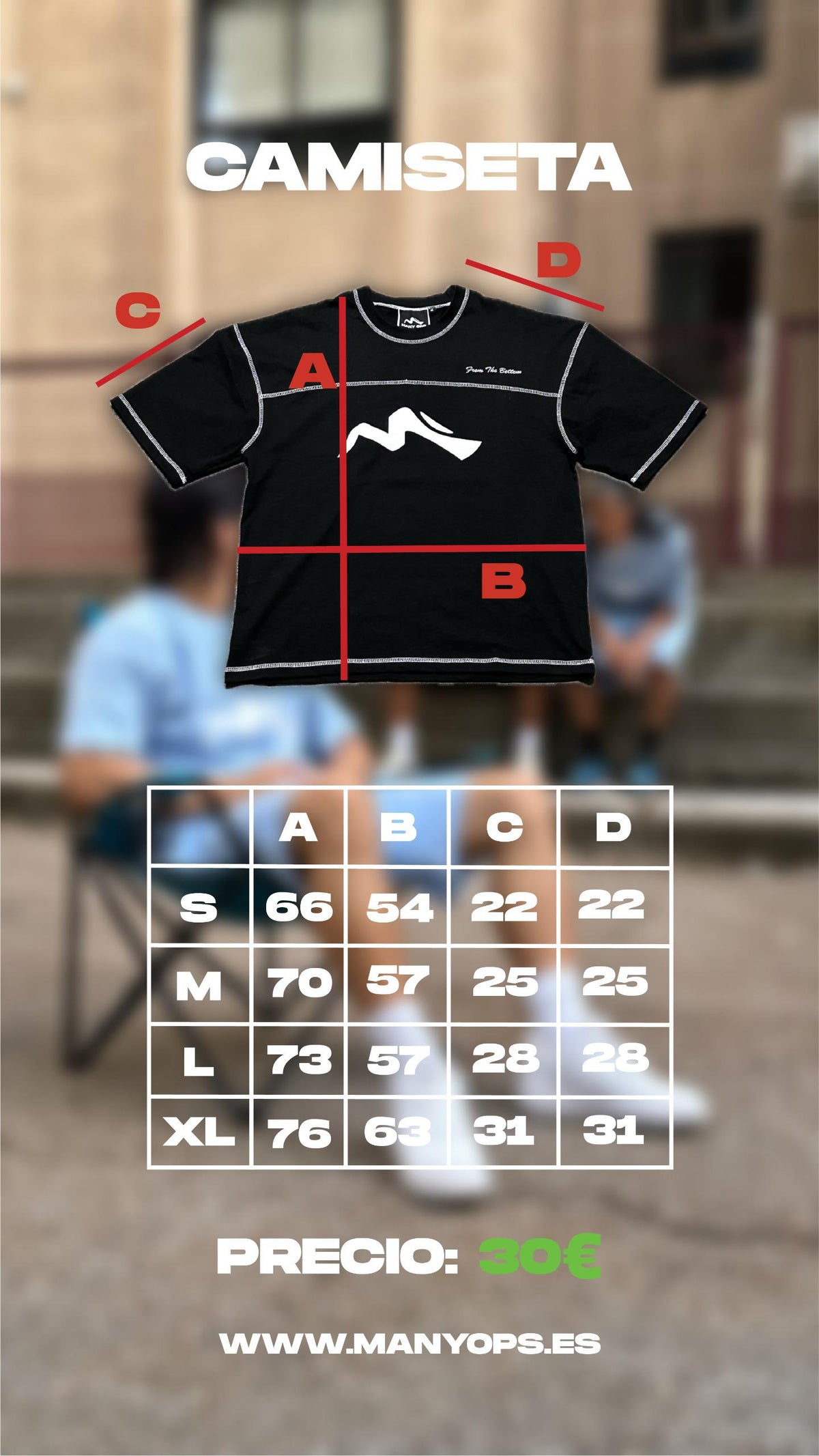 STICHING TEE BABY BLUE