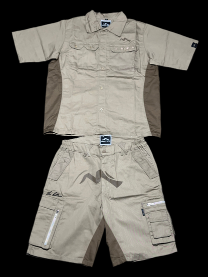 BEIGE CARGO SET