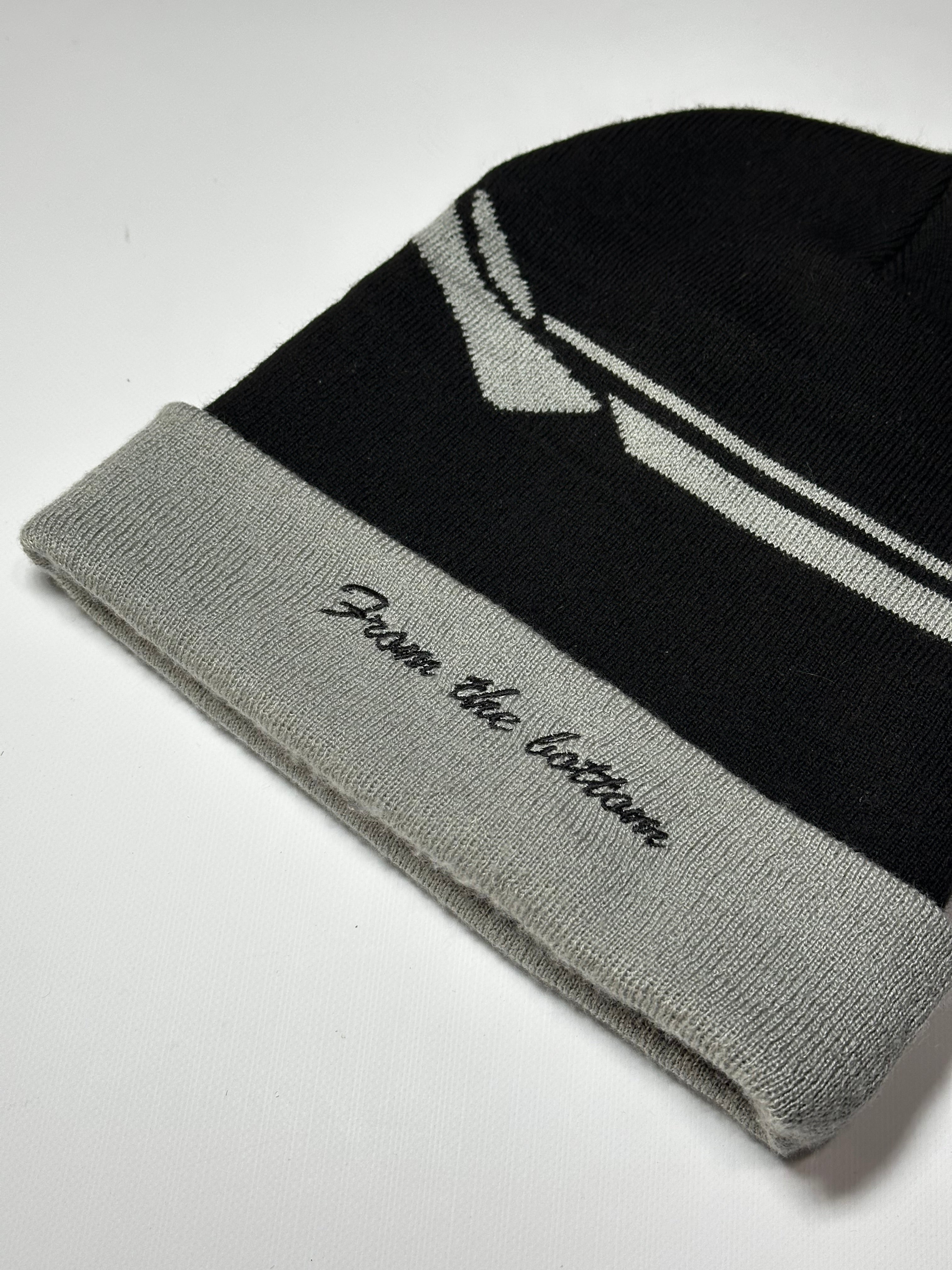 GORRO GRIS / NEGRO