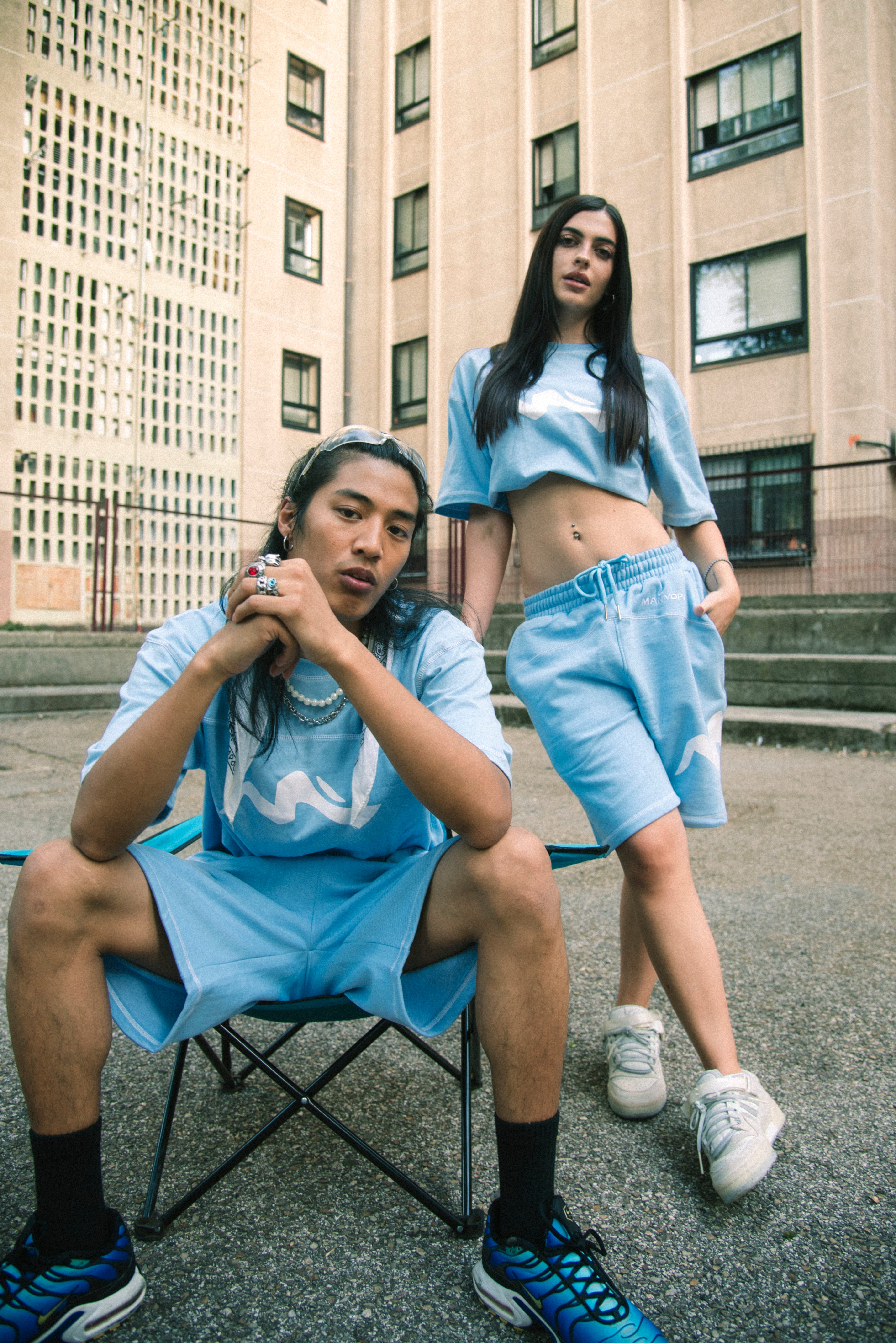 BASIC SHORT BABY BLUE