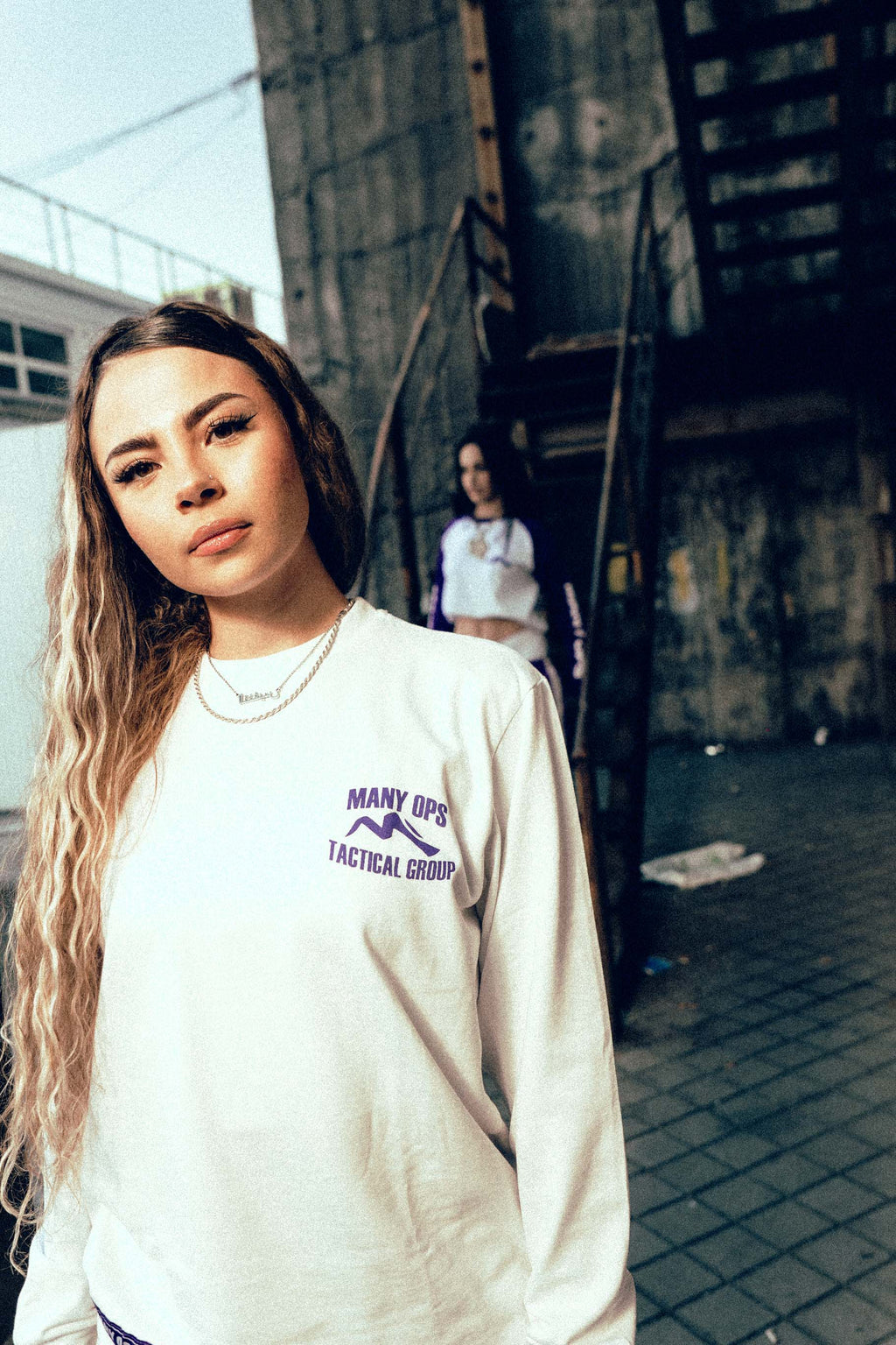 WHITE JAY Z LONG-SLEEVE