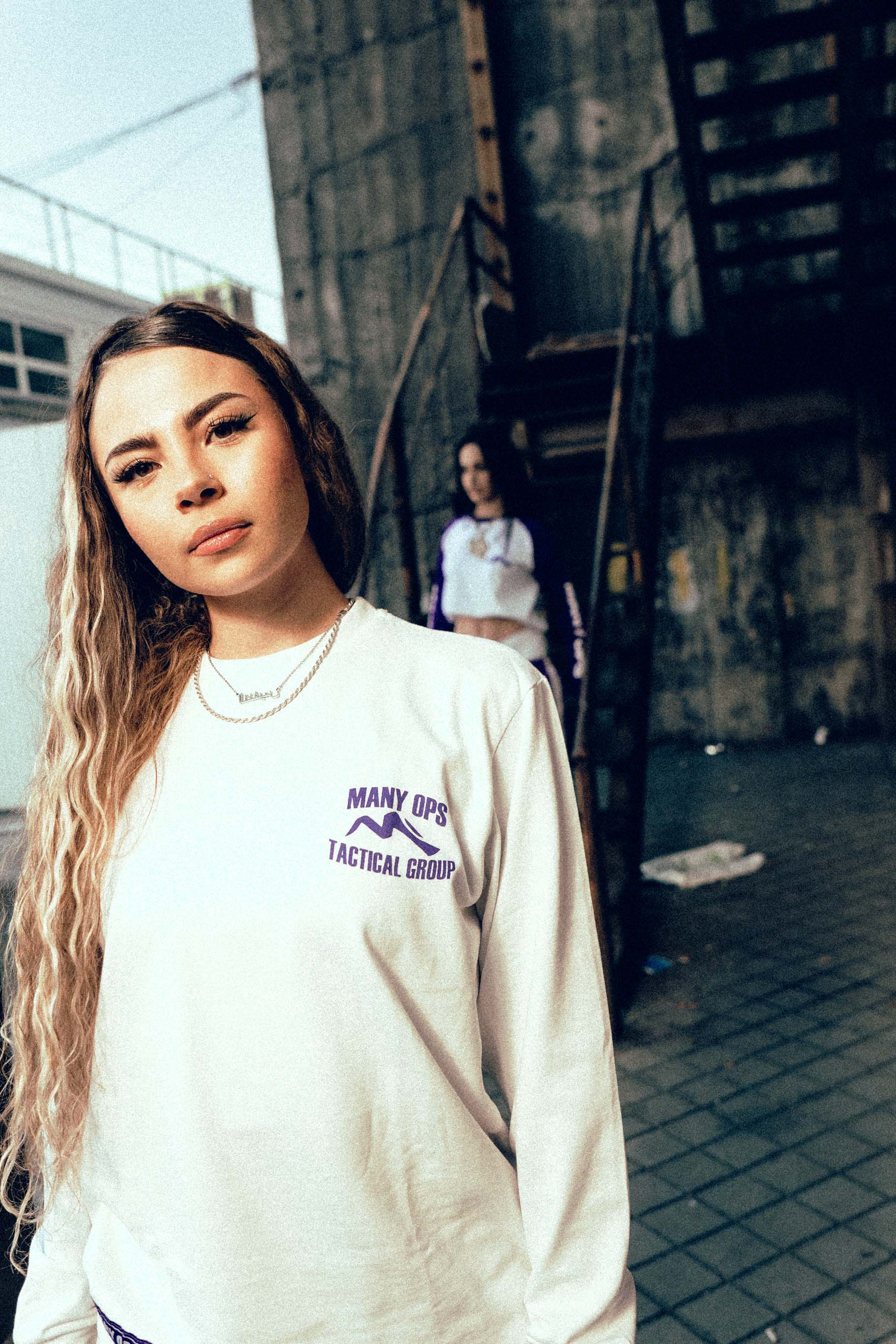 WHITE JAY Z LONG-SLEEVE