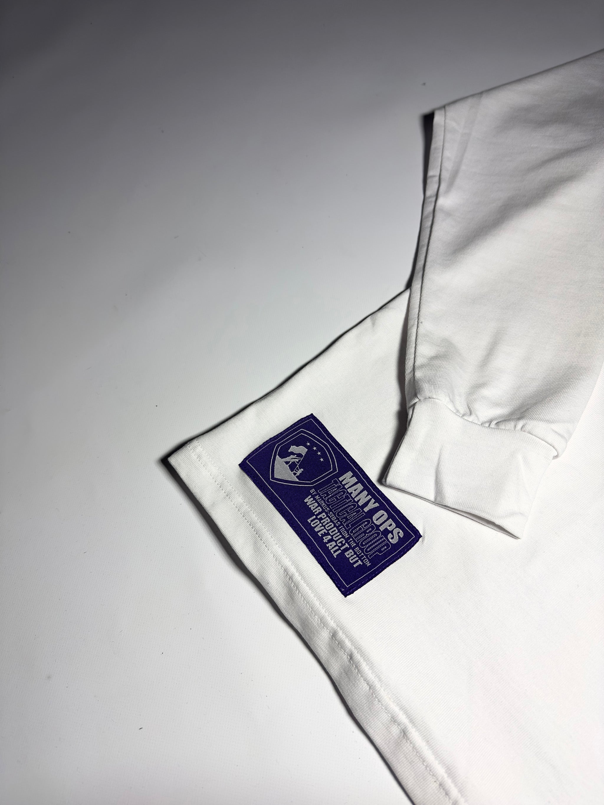 WHITE JAY Z LONG-SLEEVE
